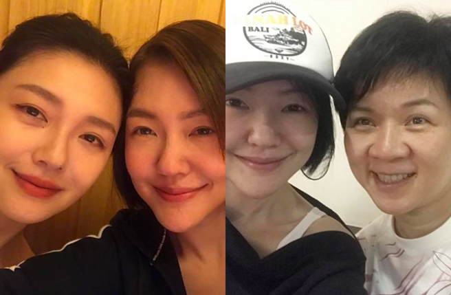 传闻小S小姑、许雅钧律师妹妹许馨云（右图右）也有加入协调分配大S遗产。（图／翻摄自 elephantdee IG）
