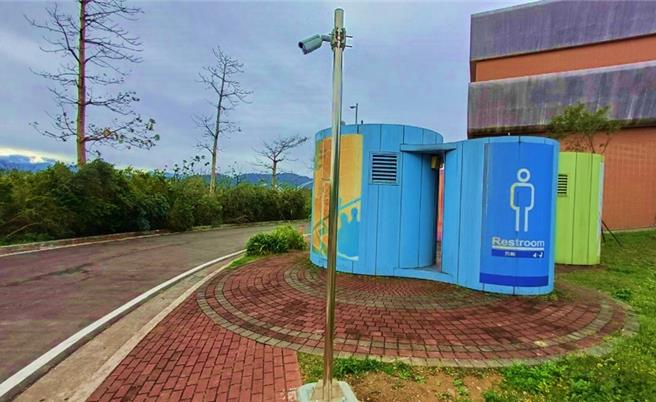 於廠內、外增設CCTV，以預防治安死角。（新北市水利局提供）