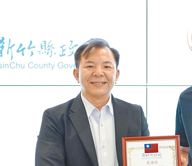 新竹縣勞工處長劉家滿，涉入貪瀆案。（新竹縣府提供／邱立雅竹縣傳真）