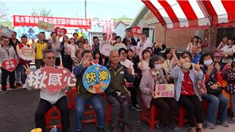 醫界資源進災區 震災聚落打造交誼廳