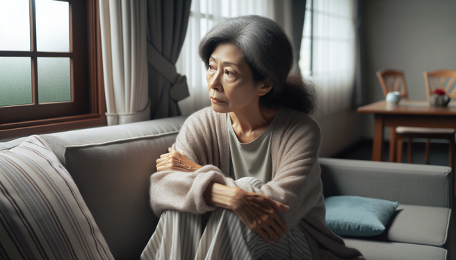 爱赌讨不到钱就家暴，渣夫已经离家14年！悲情妇只能怒断婚，诉请离婚获准。（示意图、与本案无关／AI生成）