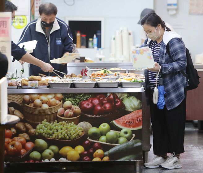 在去年春节落在2月的高基期影响下，今年2月通膨率1.58％，创近四年最低，惟外食费、房租续涨，蕃茄、香蕉、木瓜较上年同月更涨逾七成。图／本报资料照片