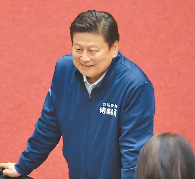 针对花莲赴港参加旅游博览会的成员遭扣留，国民党立法院党团总召傅昆萁7日批外交部长林佳龙，表示陆委会当时要求保密，却被林泄漏个资。（姚志平摄）