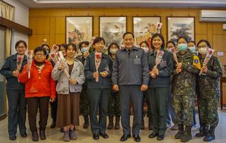 國軍表彰女性同仁辛勞 獻上誠摯祝福