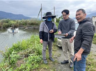 花蓮玉里4公頃吳郭魚寒害受創 災損金額初估200萬元