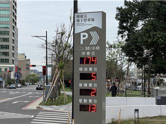 馬偕醫院旁園道五停車場啟用 竹市府滾動調整3使用問題