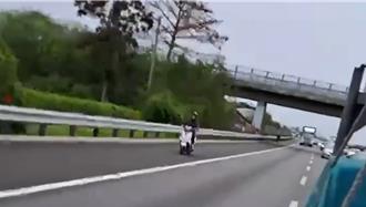 機車、電動車狂飆國1員林段   騎士挨罰：誤信導航