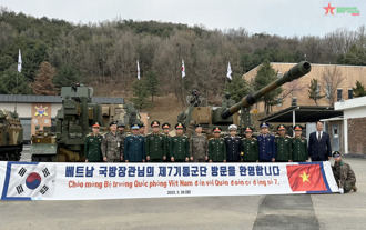 越南購買韓國K9自走砲  首爾與河內國防關係大進展