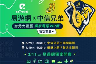 易遊網將首賣2025年中信兄弟台北大巨蛋球賽VIP席