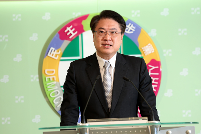 民进党秘书长林右昌。（资料照／杜宜谙摄）