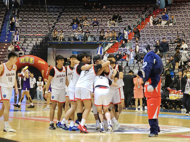 光復高中获得113学年HBL男子组季军。（陈筱琳摄）