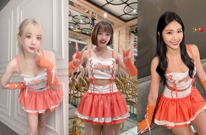 队长Yuki、希美、Joy都相继在社群放上新制服的画面。（图／IG）