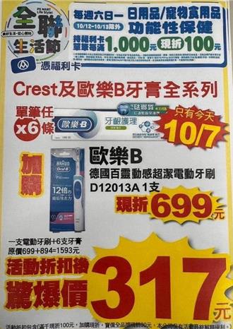 量贩店推促销却「没货出」 消基会：应先盘点量能