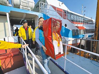 金門媽祖進香團賦歸 平安圓滿