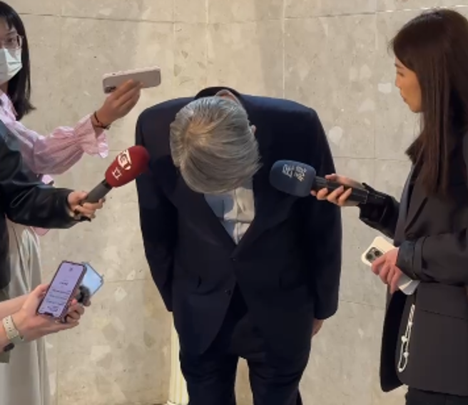 经济部长郭智辉今天为失言风波道歉。（图，撷取自经济部提供影片）
