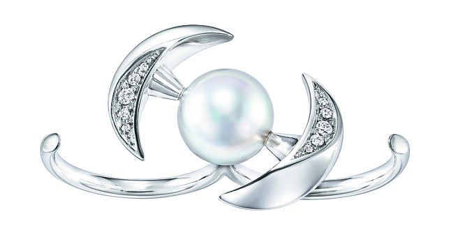 TASAKI Atelier高级珠宝Buoy戒指，19万1000元。（TASAKI提供）