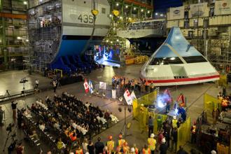 加拿大簽約啟動河流級驅逐艦建造計畫