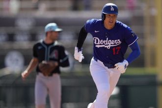 MLB》大谷被下「頭部歸壘禁止令」 強迫訓練用腳回一壘