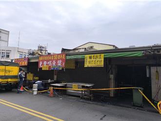 台中第五市場9成恢復營運 市府力求1個月時間復原