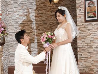 米可白穿婚紗藏孕肚！ 聽他浪漫求婚「想一輩子愛妳」秒噴淚