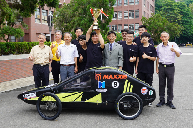 大叶大学机械系在全国环保节能车大赛勇夺冠军（图/大叶大学）