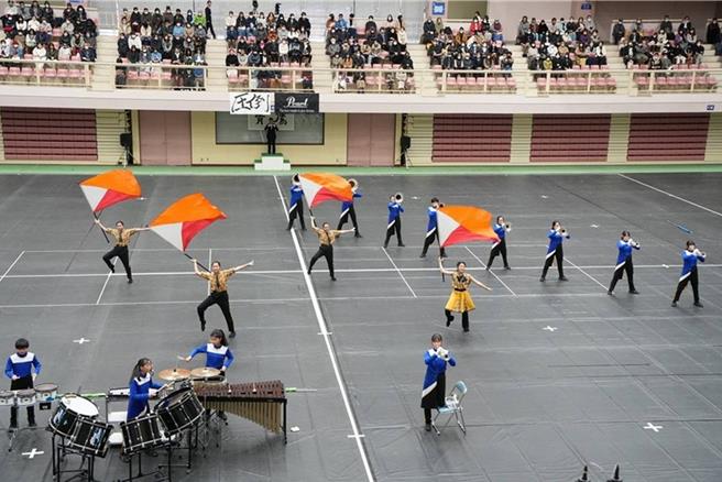 日本茨城縣水戶市行進樂隊Bluestonenn多次獲得金賞獎，受邀到屏東潮州進行台日音樂交流。（Bluestone提供／羅琦文屏東傳真）