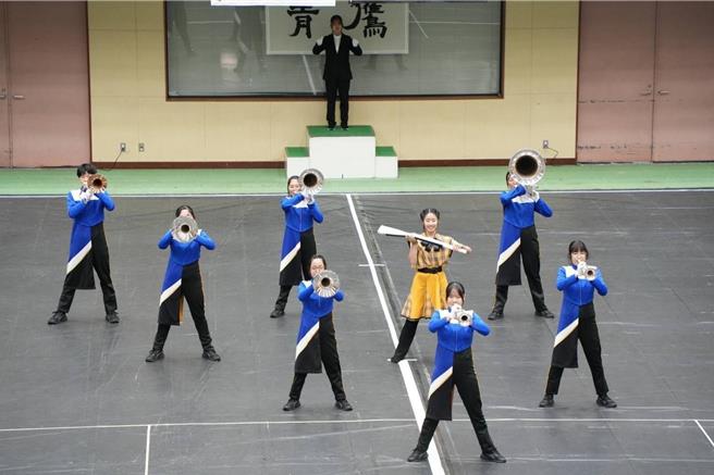 日本茨城縣水戶市行進樂隊Bluestonenn多次獲得金賞獎，受邀到屏東潮州進行台日音樂交流。（Bluestone提供／羅琦文屏東傳真）