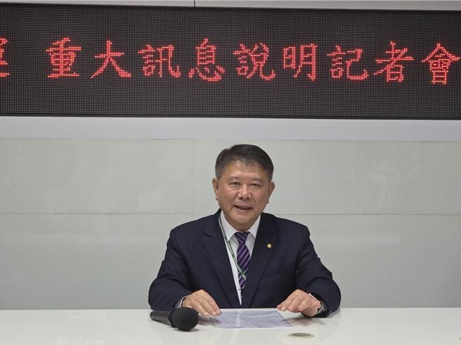 荣运总经理林振芳。（黄琮渊摄）