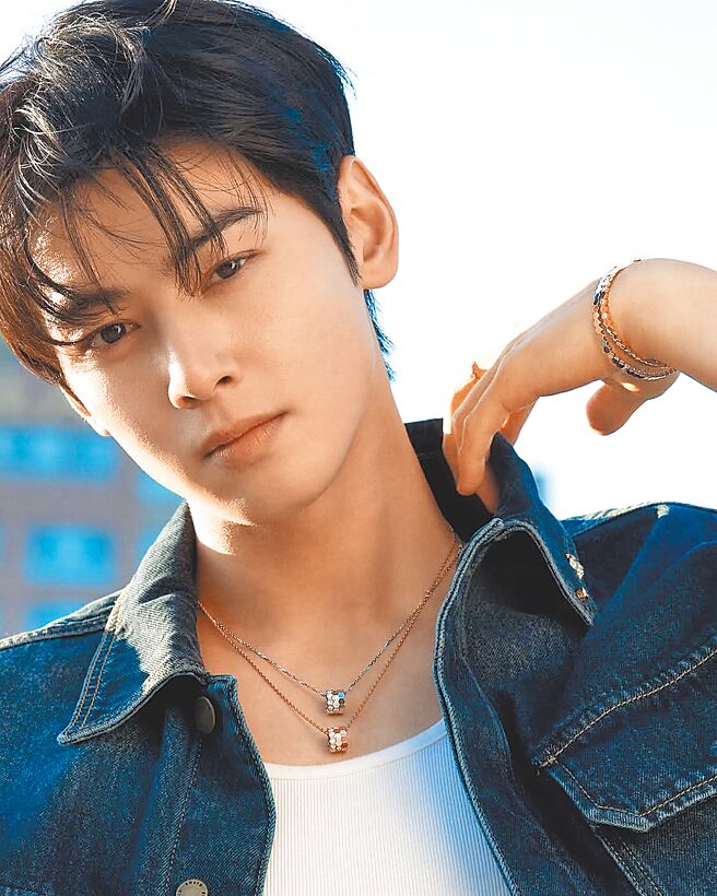 CHAUMET代言人車銀優佩戴Bee de Chaumet系列珠寶。（摘自IG）