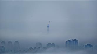 淡水罕見平流霧成雲海奇觀 淡江大橋若隱若現