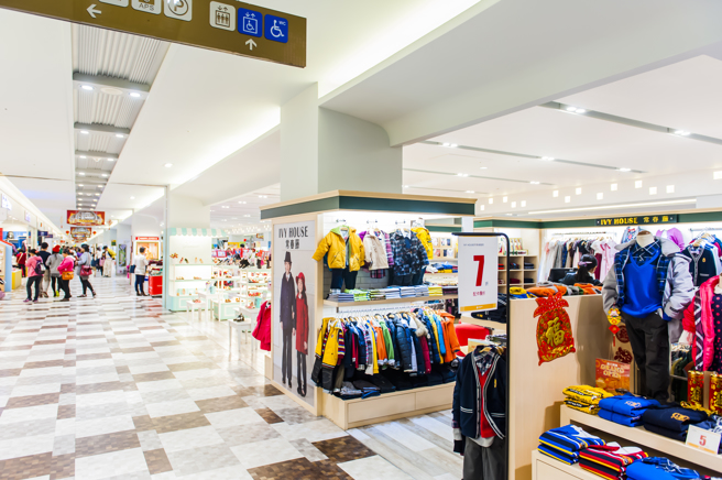 日本人认为台湾的百货公司大多是日本品牌。（示意图，shutterstock／达志）