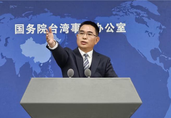 大陆国台办发言人陈斌华。（蓝孝威摄）