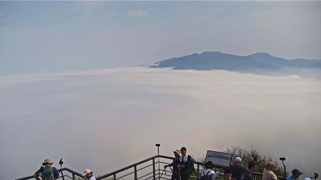 观音山云海，气象万千。（图／北观处）