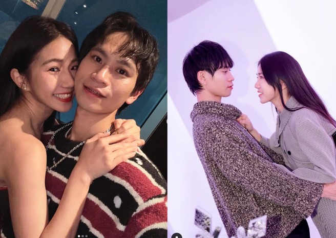 「眾量级」情侣檔Andy和家寧2024年10月宣布分手。（翻摄／眾量级ig）