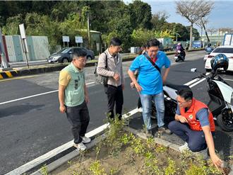 台南182線中山路二段人行道優化 機車族怨行駛壓迫感大