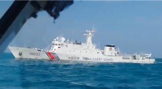 大陆海警船第61次侵扰金门限制水域  海巡併航监控