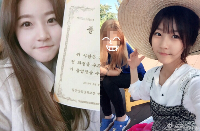 金赛纶过去被封最美童星。（图／翻摄自金赛纶-KimSaeRon微博）