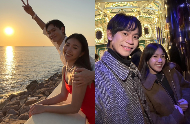 Andy老师、家寧去年闪电分手。（图／翻摄自crowd520 IG）