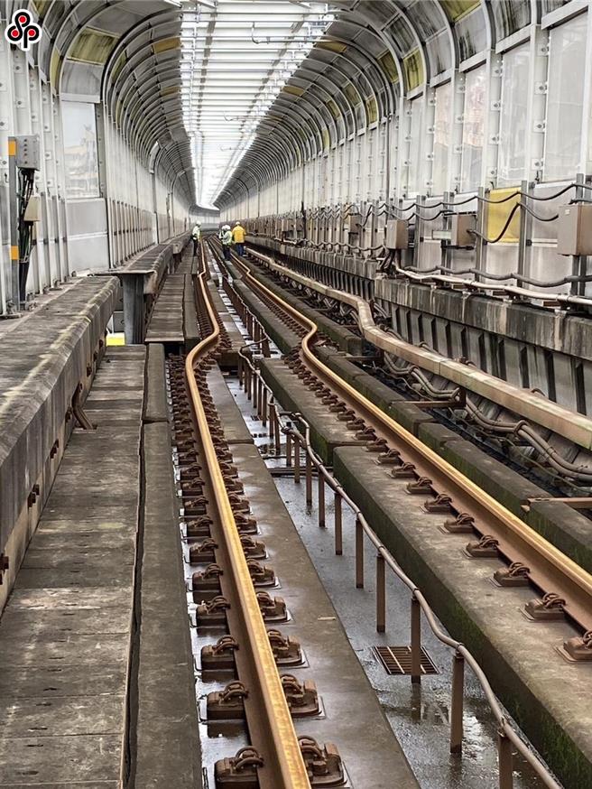 针对监察院对0403地震后造成捷运环状线震损，北市捷运局回应，过程中均依照契约及工程会相关规定，落实品管相关作业并有资料可查，也将于3月底与新北市政府一同对施工单位中华工程提出告诉。（新北捷运局提供／丁上程台北传真）