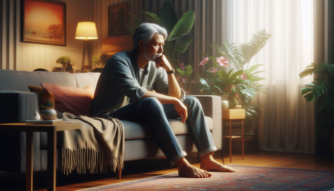 2岁就全靠母亲扶养长大，未尽人父之责，孩子怒诉免除扶养义务获准。（示意图、与本案无关／AI生成）