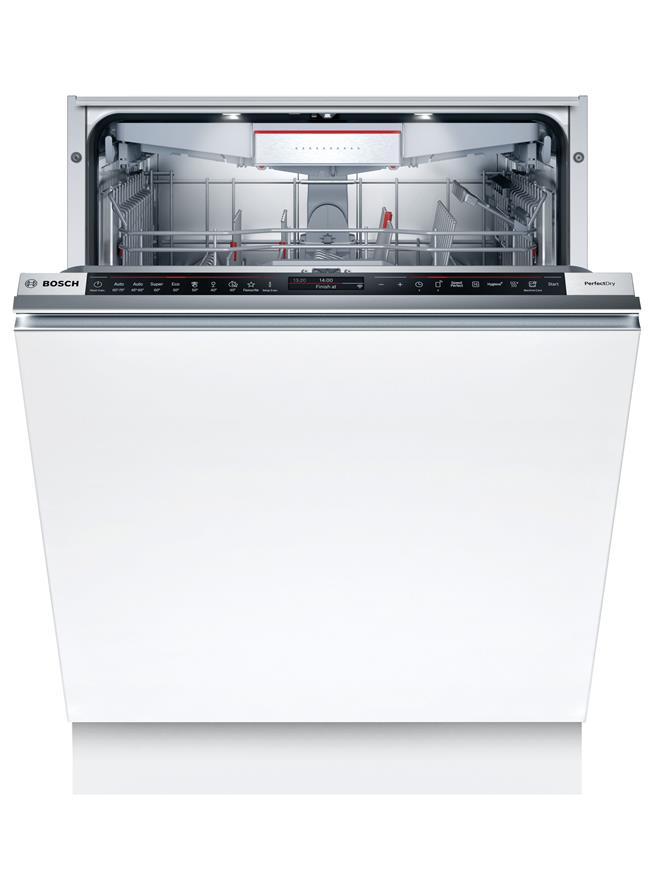 BOSCH的8系列全嵌式沸石洗碗机（SMV8ZCX00X），建议售价9万8000元。（BOSCH提供）