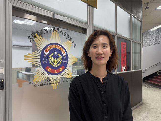 高雄市刑大勤指中心主任李孟师接任侦查第七队队长。（洪靖宜摄）