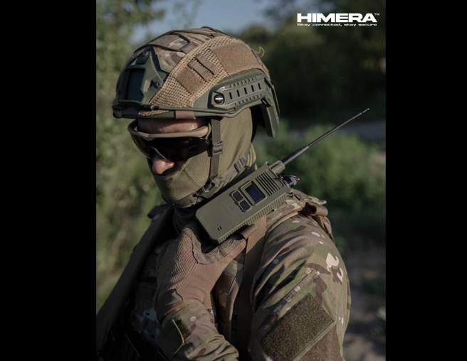 乌克兰新创公司Himera 表示，他们的无线电通讯器获得美国空军实验室的採用。(图/Himera )