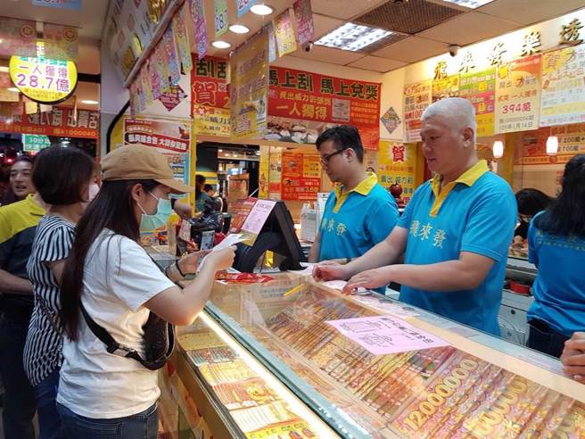 本期威力彩头奖仍保证2亿元。（图／本报资料照片）