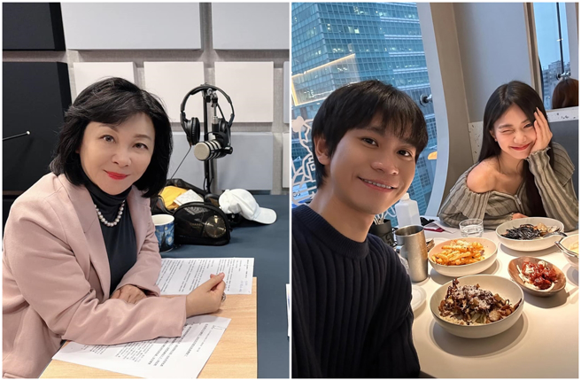 「眾量级」Andy自曝频道被夺走一事，让吴淡如十分有感。（图／摄自FB@吴淡如、IG@眾量级）