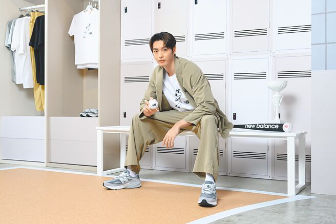 曹佑寧12日出席记者会，分享与大谷翔平的互动。（品牌提供）