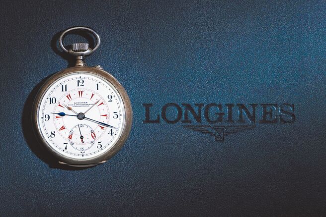 浪琴表土耳其雙時區懷表，1908年。（Longines提供）