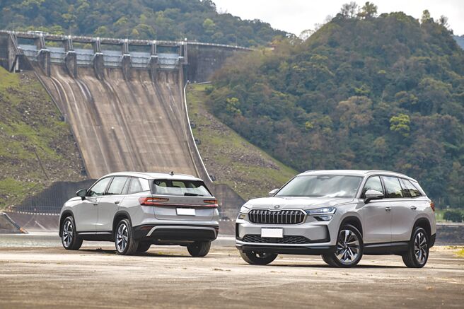 Skoda Kodiaq 2.0 TSI 4x4外观霸气十足，更结合空气动力学，创造出仅仅Cd 0.282风阻系数，售价174.8万元。（陈大任摄）
