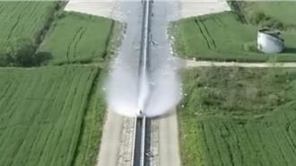 全球仅5国拥有   陆双轨火箭橇飙出2.28马赫速度纪录