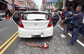 台中東勢通緝犯拒盤查衝撞  警連轟3槍射車輪反擊